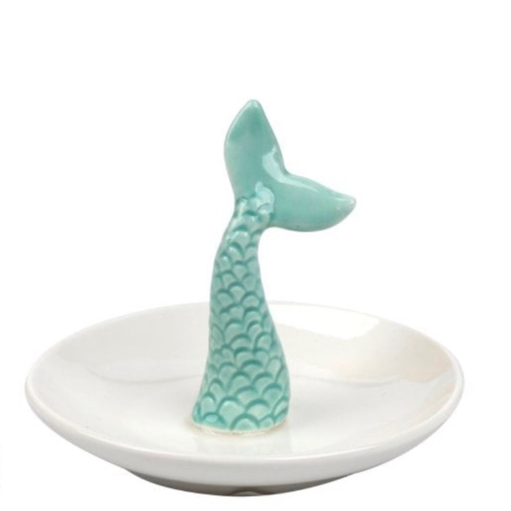 Decorative Ceramic Mermaid Ring Tray NWT - Picture 3 of 3